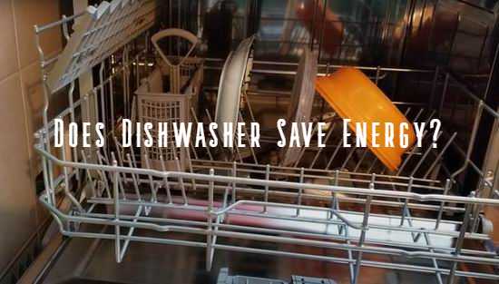 does dishwasher save energy